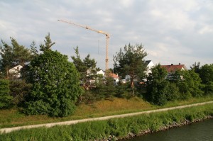 Übersicht von der Kanalbrücke, 15.06.2010