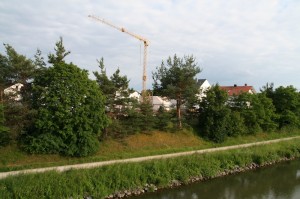 Übersicht von der Kanalbrücke, 22.06.2010