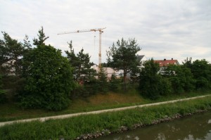 Übersicht von der Kanalbrücke, 23.06.2010