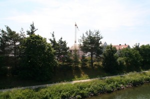 Übersicht von der Kanalbrücke, 01.07.2010